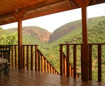 Deck - Waterfall Safari Lodge 